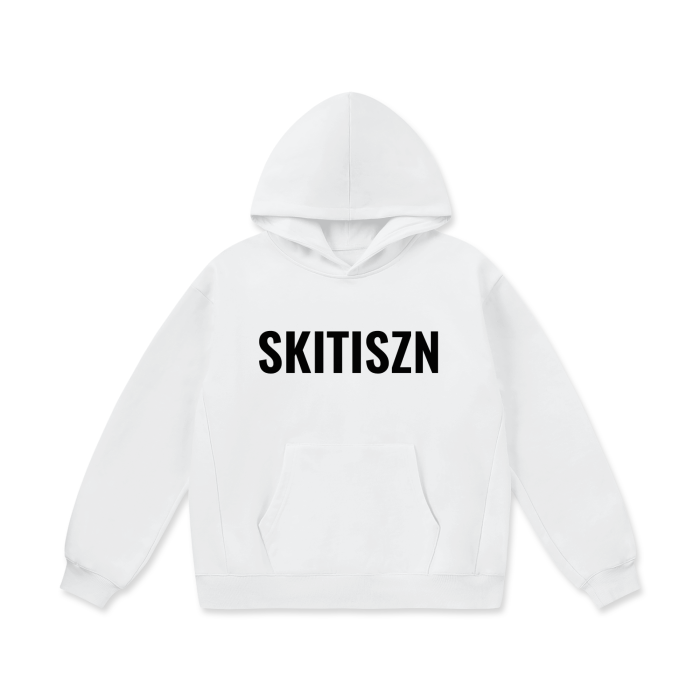 Skitiszn Oversize Heavyweight Fleece Hoodie - 460 GSM