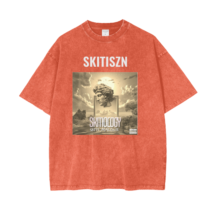 Skitiszn Black Skitiology Merch T Shirt