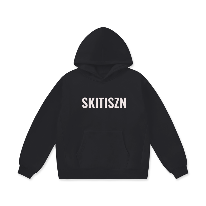 Skitiszn Heavyweight Fleece Hoodie - 460 GSM